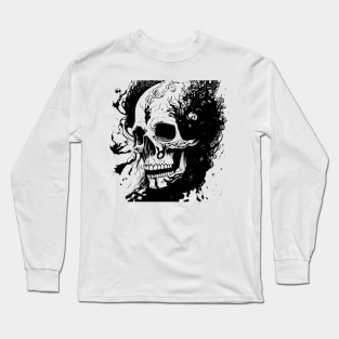 detailed skull Long Sleeve T-Shirt